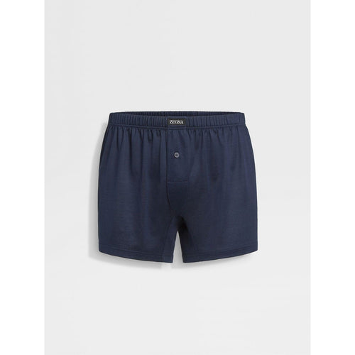 Load image into Gallery viewer, ZEGNA BLUE COTTON BOXERS
