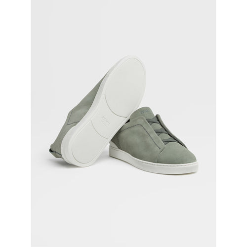 Load image into Gallery viewer, ZEGNA SUEDE TRIPLE STITCH™ LOW TOP SNEAKERS
