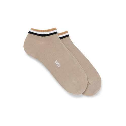 Load image into Gallery viewer, BOSS TWO-PACK OF ANKLE-LENGTH SOCKS WITH SIGNATURE STRIPES - Yooto
