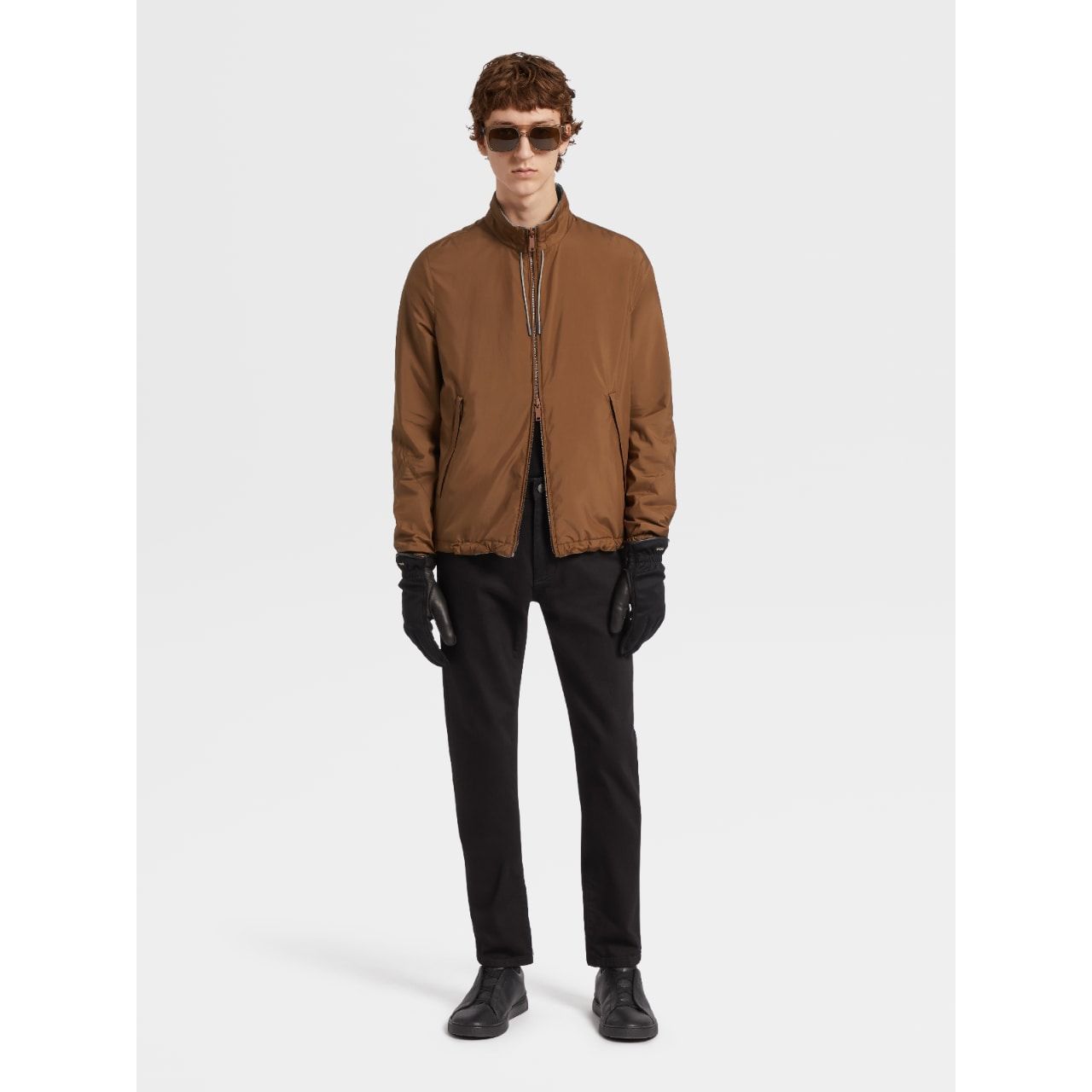 ZEGNA Vicuna Oasi Cashmere Crewneck