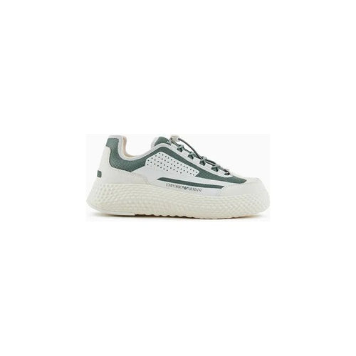 Load image into Gallery viewer, EMPORIO ARMANI MESH SNEAKERS WITH NUBUCK DETAILS - Yooto

