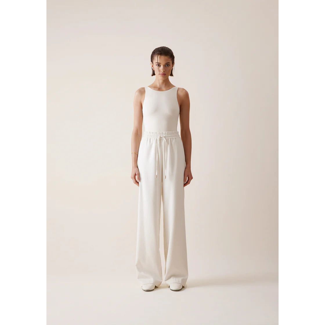 Antheia Cashmere Pants in Cream