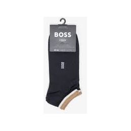 Load image into Gallery viewer, BOSS TWO-PACK OF ANKLE-LENGTH SOCKS WITH SIGNATURE STRIPES - Yooto
