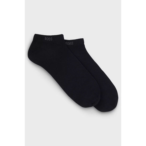 Load image into Gallery viewer, BOSS TWO-PACK OF ANKLE-LENGTH SOCKS IN STRETCH FABRIC
