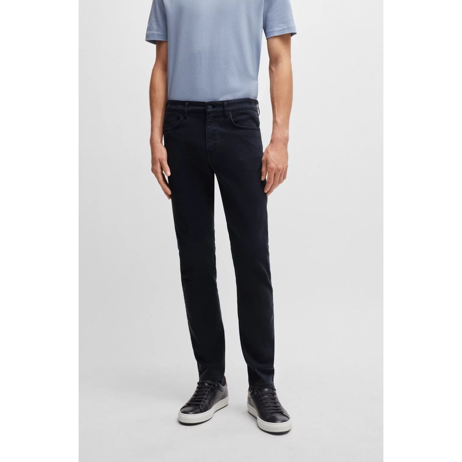 BOSS DELAWARE SLIM-FIT JEANS IN SOFT STRETCH DENIM