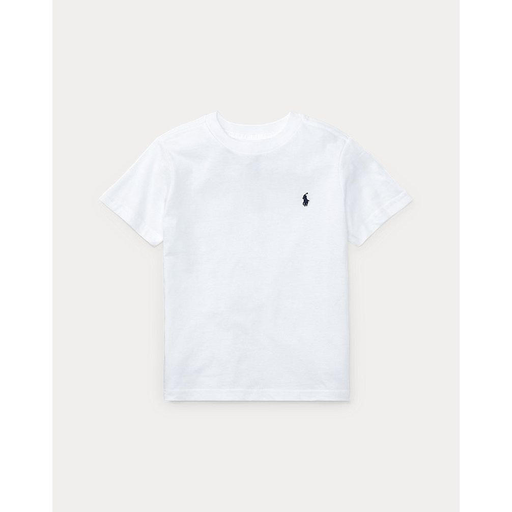 POLO RALPH LAUREN COTTON JERSEY CREWNECK T-SHIRT