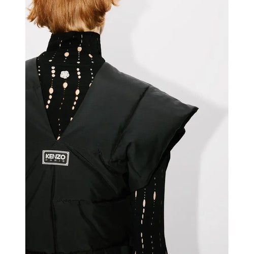 Load image into Gallery viewer, KENZO WEAVE SLEEVELESS PUFFER JACKET
