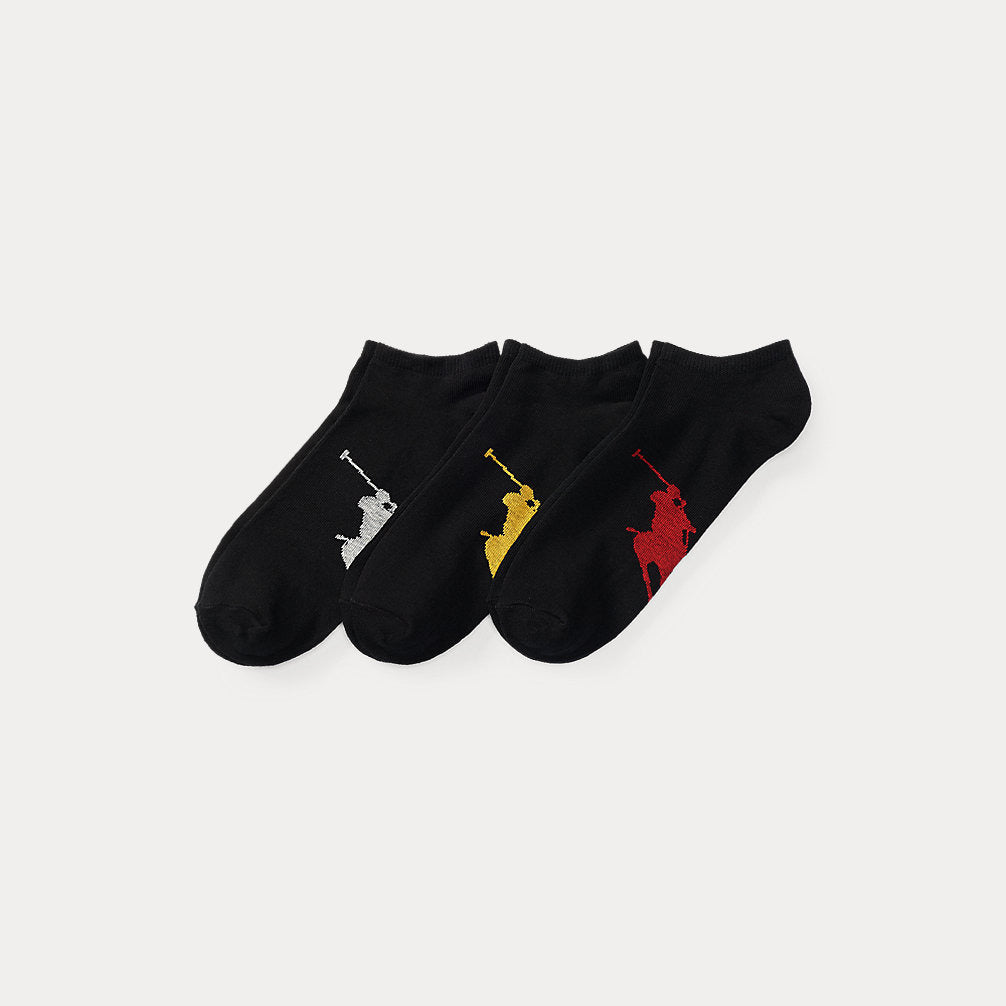 POLO RALPH LAUREN BIG PONY SOCK 3-PACK