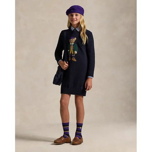 Load image into Gallery viewer, RALPH LAUREN Polo Bear Jumper Dress
