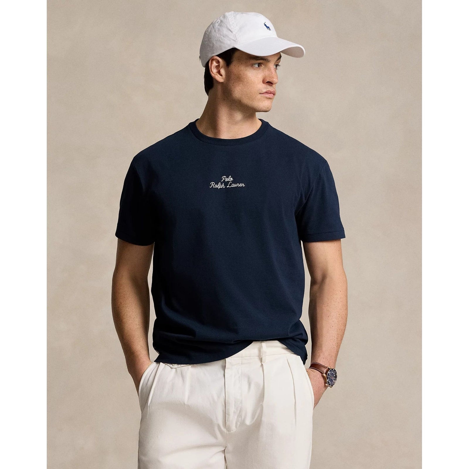 POLO RALPH LAUREN CLASSIC FIT LOGO JERSEY T-SHIRT