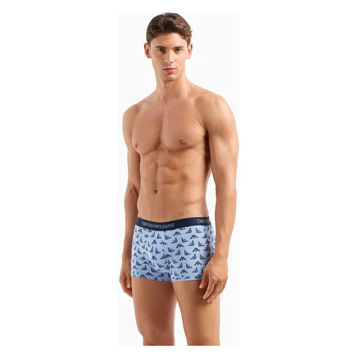 EMPORIO ARMANI THREE-PACK OF PURE COTTON BOXER BRIEFS