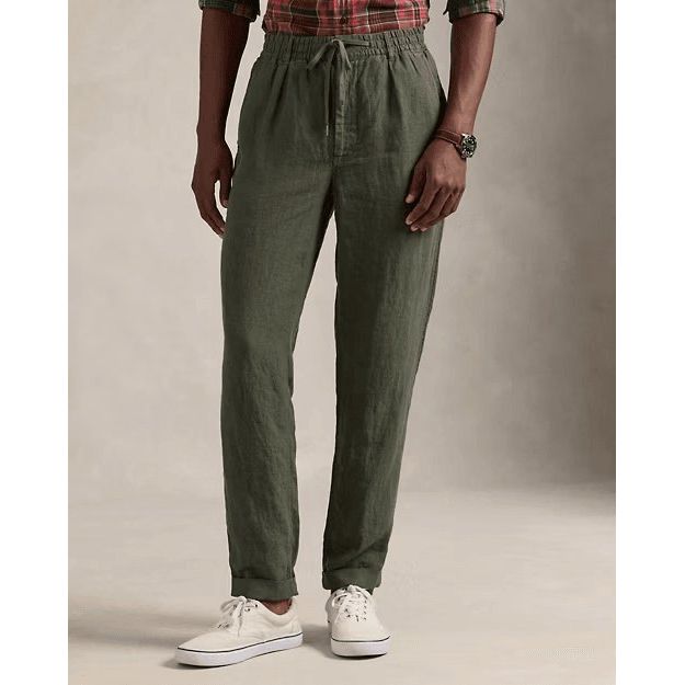 RALPH LAUREN Lateef Slim Tapered Fit Linen Trouser