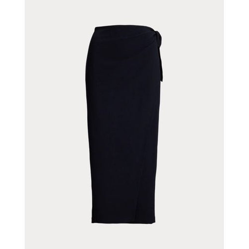 Load image into Gallery viewer, RALPH LAUREN Wool Crepe Wrap Skirt
