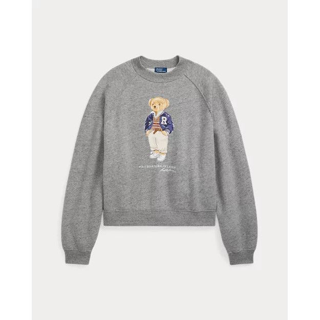 RALPH LAUREN Polo Bear Oversize Fleece Crewneck