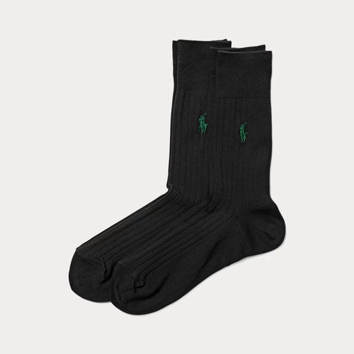 Load image into Gallery viewer, RALPH LAUREN Rib-Knit Trouser Socks
