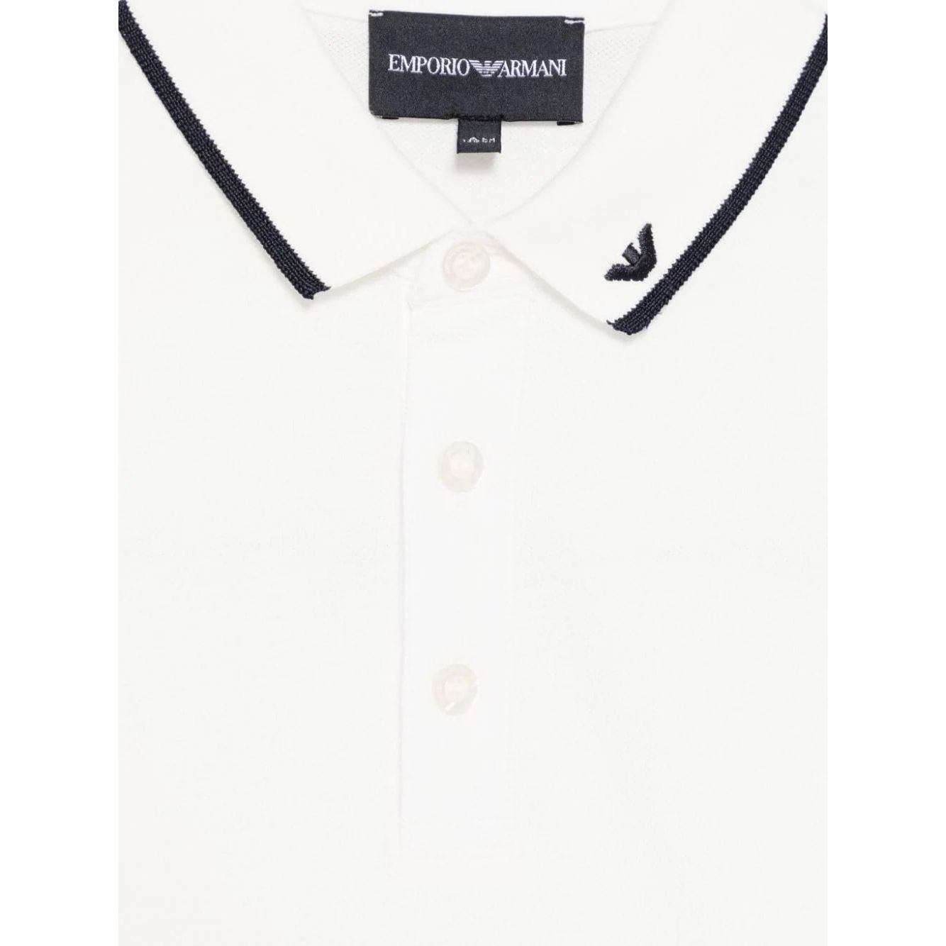 EMPORIO ARMANI Kids
logo-embroidered polo shirt