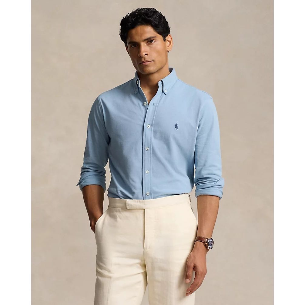 POLO RALPH LAUREN FEATHERWEIGHT MESH SHIRT