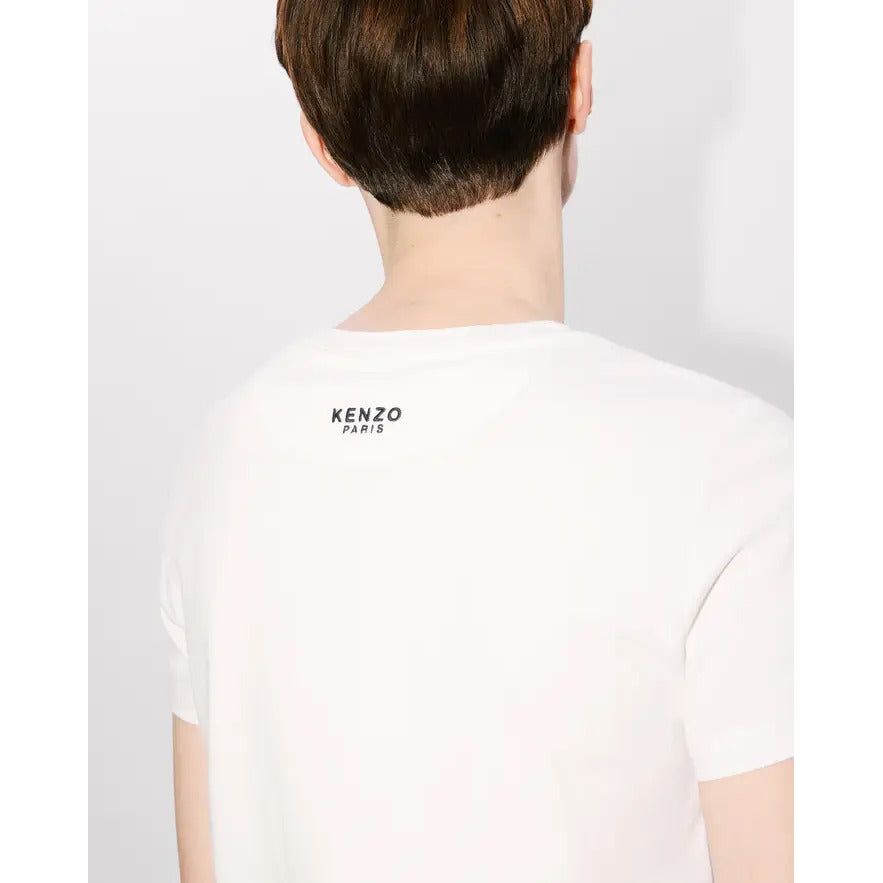 KENZO 'LUCKY TIGER' EMBROIDERED T-SHIRT