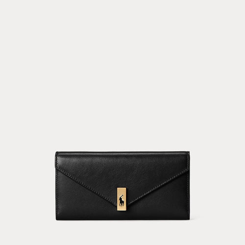 Load image into Gallery viewer, POLO RALPH LAUREN POLO ID LEATHER WALLET
