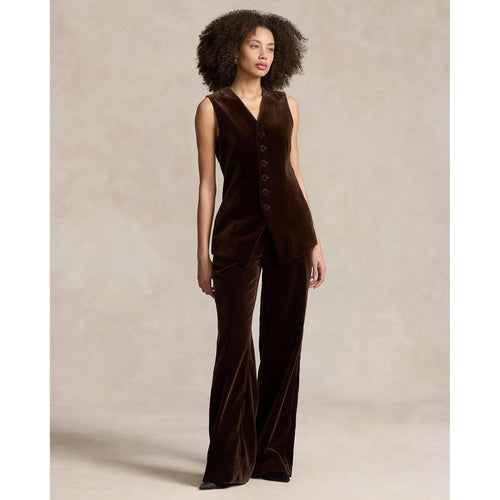 Load image into Gallery viewer, RALPH LAUREN Long Velvet Waistcoat
