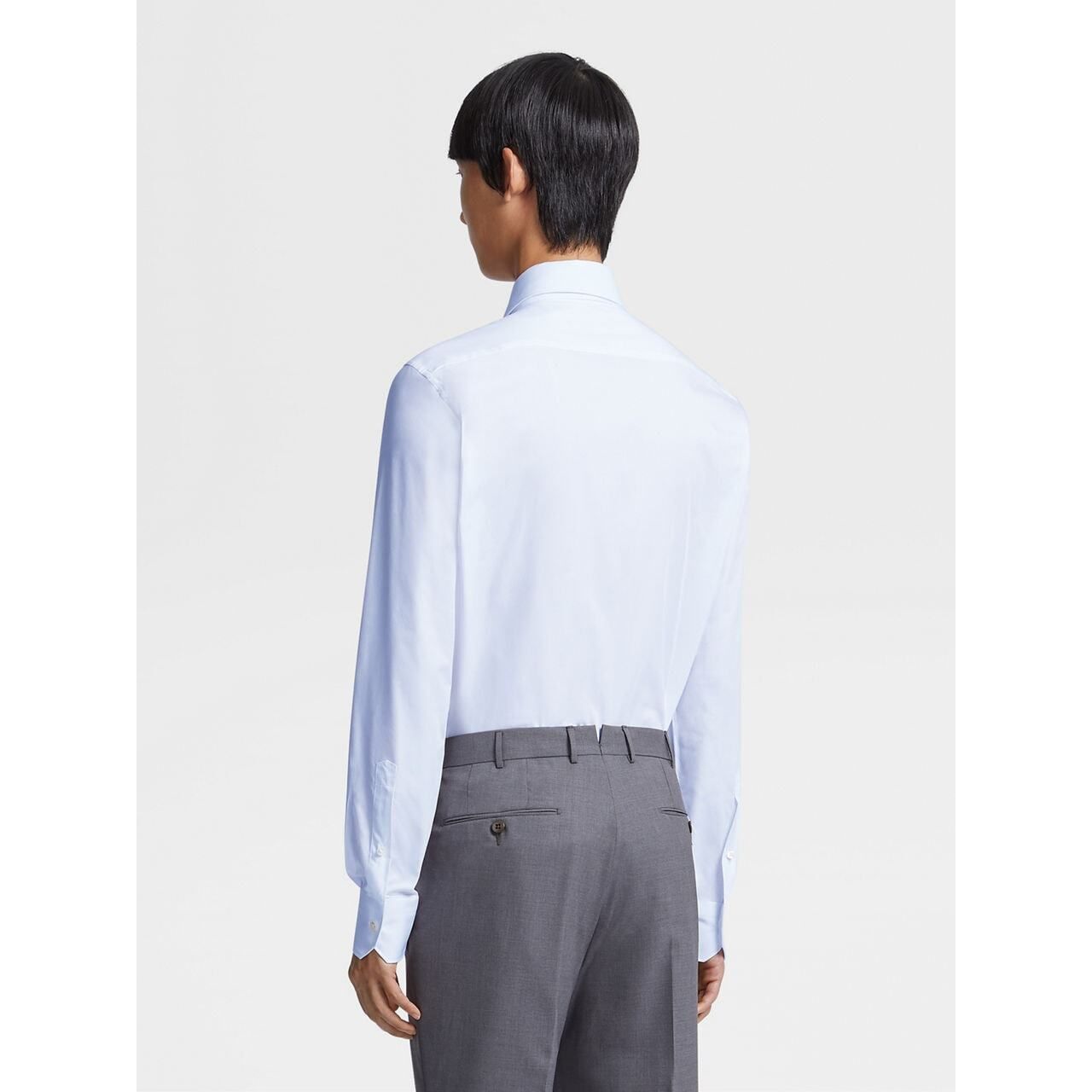 ZEGNA WHITE TROFEO™ COTTON SHIRT