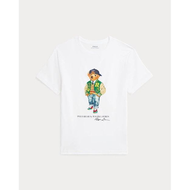 RALPH LAUREN Polo Bear Cotton Jersey T-Shirt