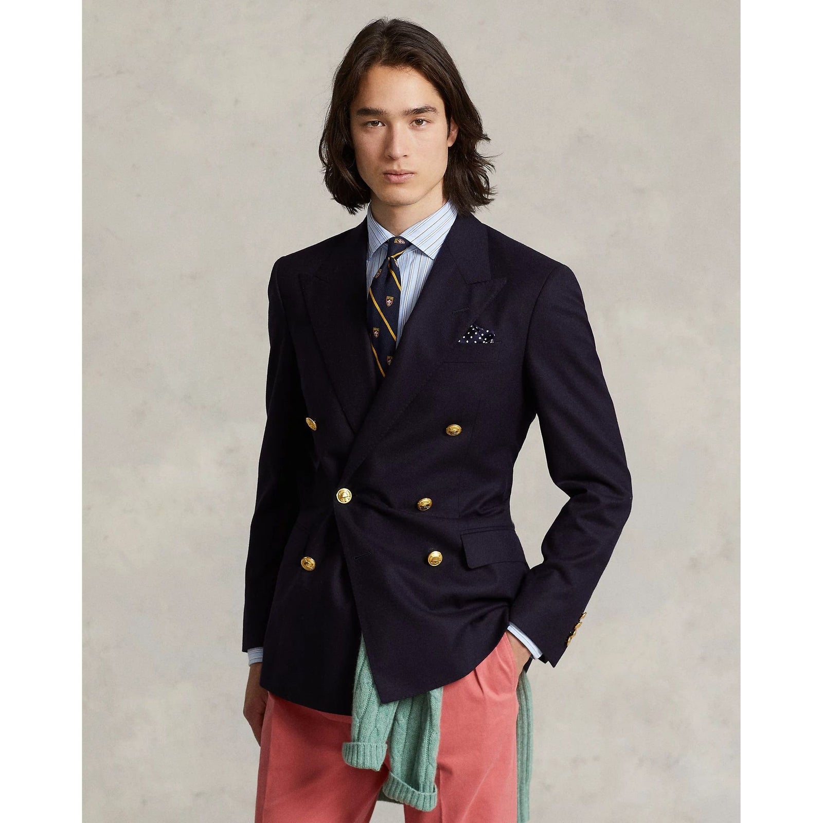 RALPH LAUREN The Iconic Doeskin Blazer