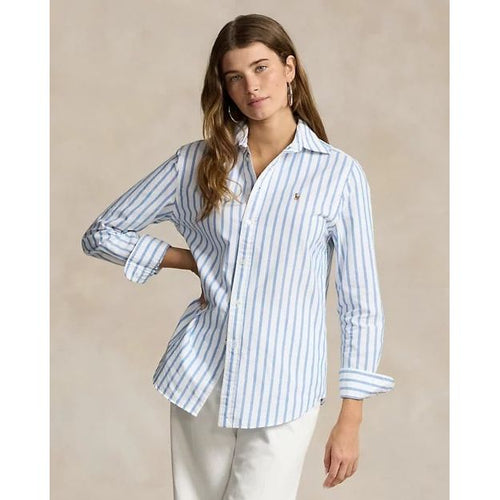 Load image into Gallery viewer, POLO RALPH LAUREN RELAXED FIT STRIPED COTTON OXFORD SHIRT - Yooto
