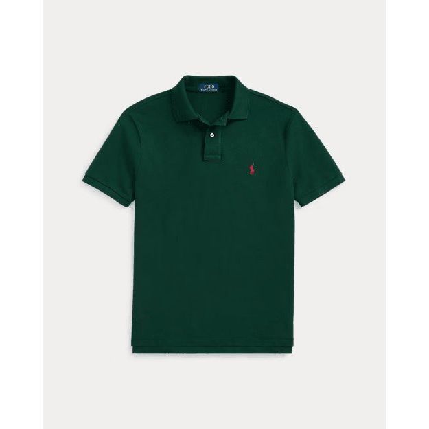 RALPH LAUREN Custom Slim Fit Mesh Polo