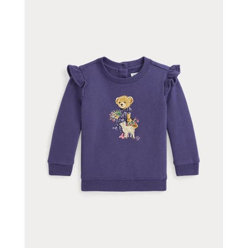 Load image into Gallery viewer, RALPH LAUREN Polo Bear Ruffled Fleece Sweatshirt
