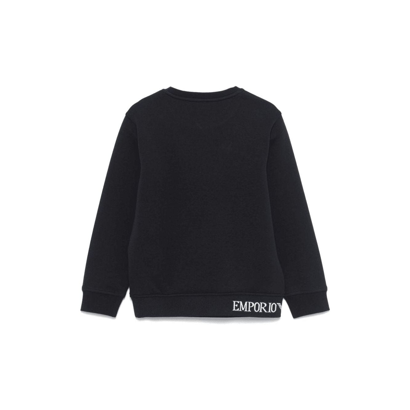 EMPORIO ARMANI logo-trim sweatshirt