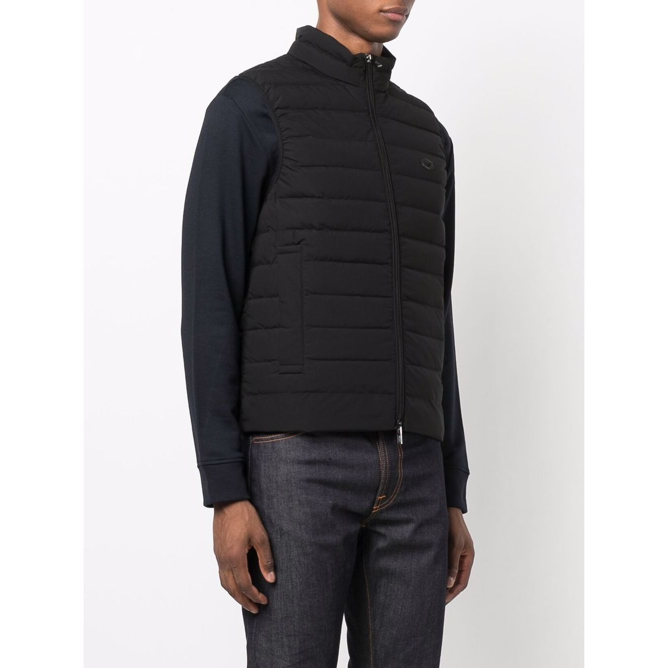 EMPORIO ARMANI padded gilet-jacket