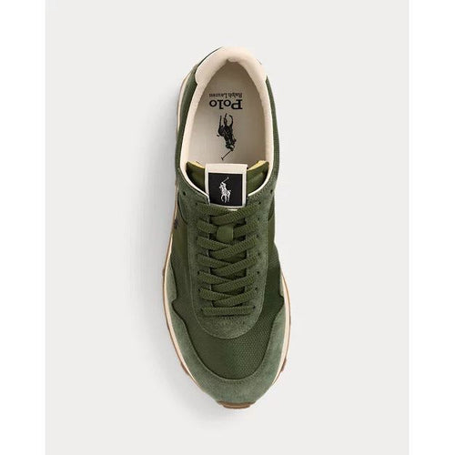 Load image into Gallery viewer, RALPH LAUREN PRL Trail 125 Suede &amp; Oxford Trainer
