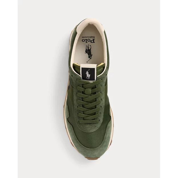 RALPH LAUREN PRL Trail 125 Suede & Oxford Trainer