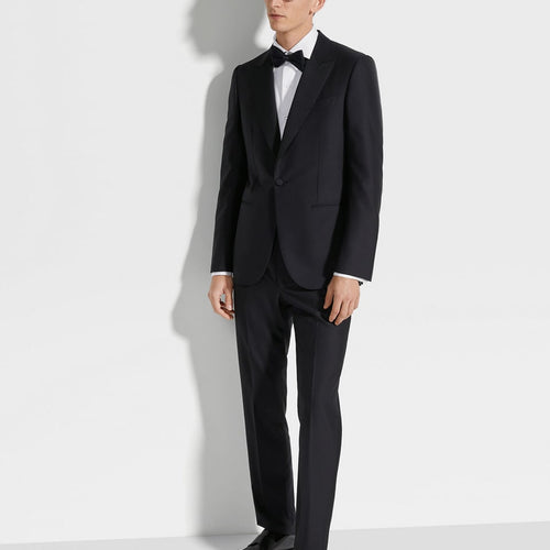 Load image into Gallery viewer, ZEGNA BLACK TROFEO™ 600 WOOL AND SILK TUXEDO
