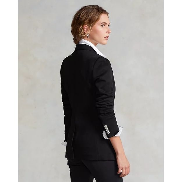 RALPH LAUREN Double-Knit Jacquard Blazer