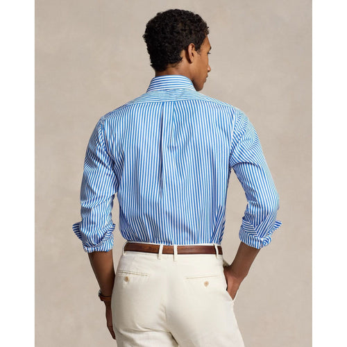 Load image into Gallery viewer, POLO RALPH LAUREN CLASSIC FIT CREST STRIPED POPLIN SHIRT
