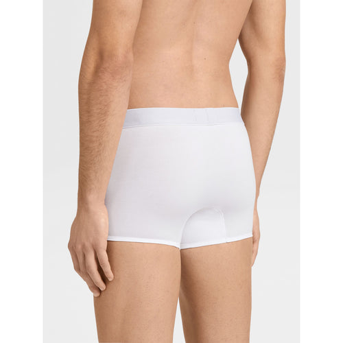 Load image into Gallery viewer, ZEGNA WHITE COTTON TRUNKS
