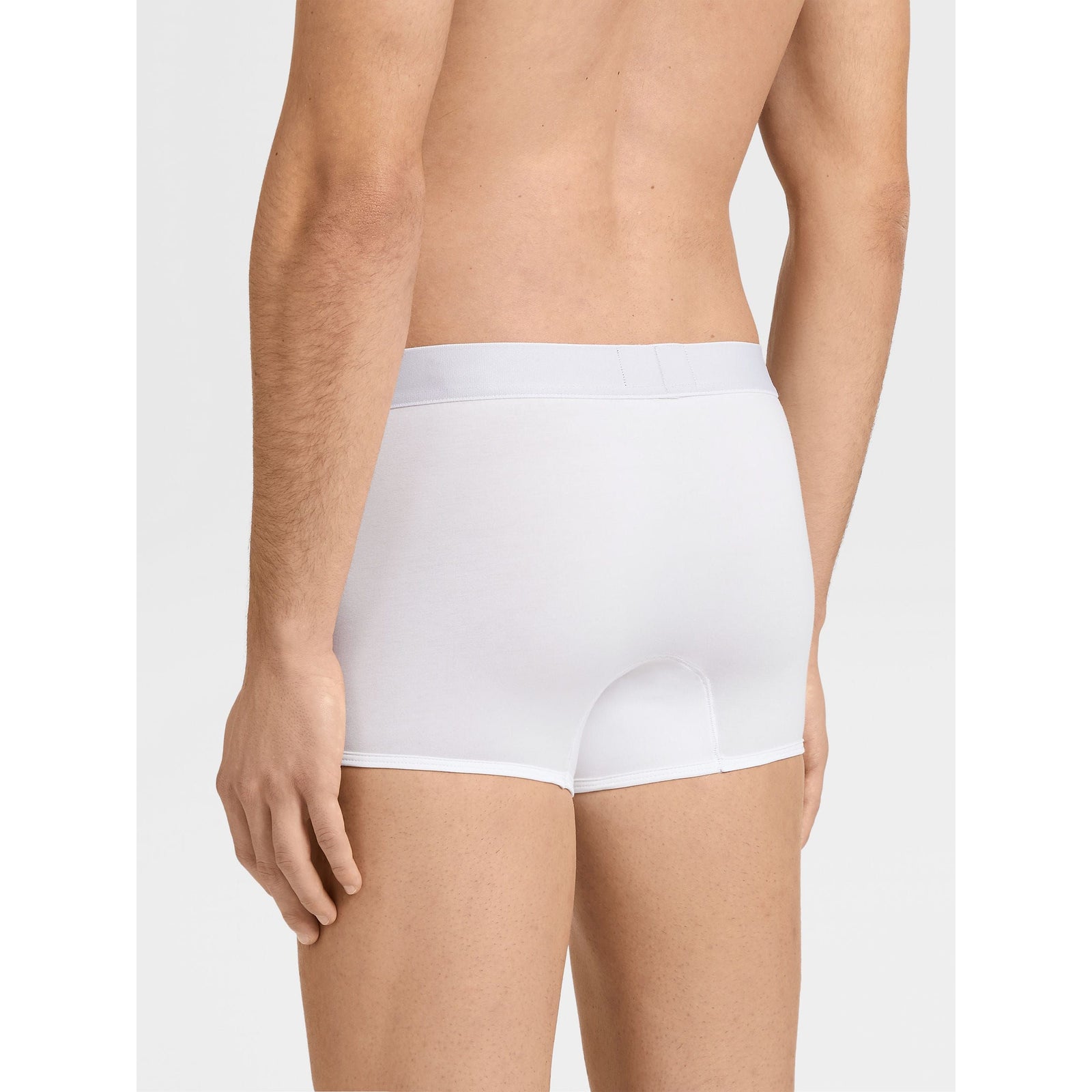 ZEGNA WHITE COTTON TRUNKS