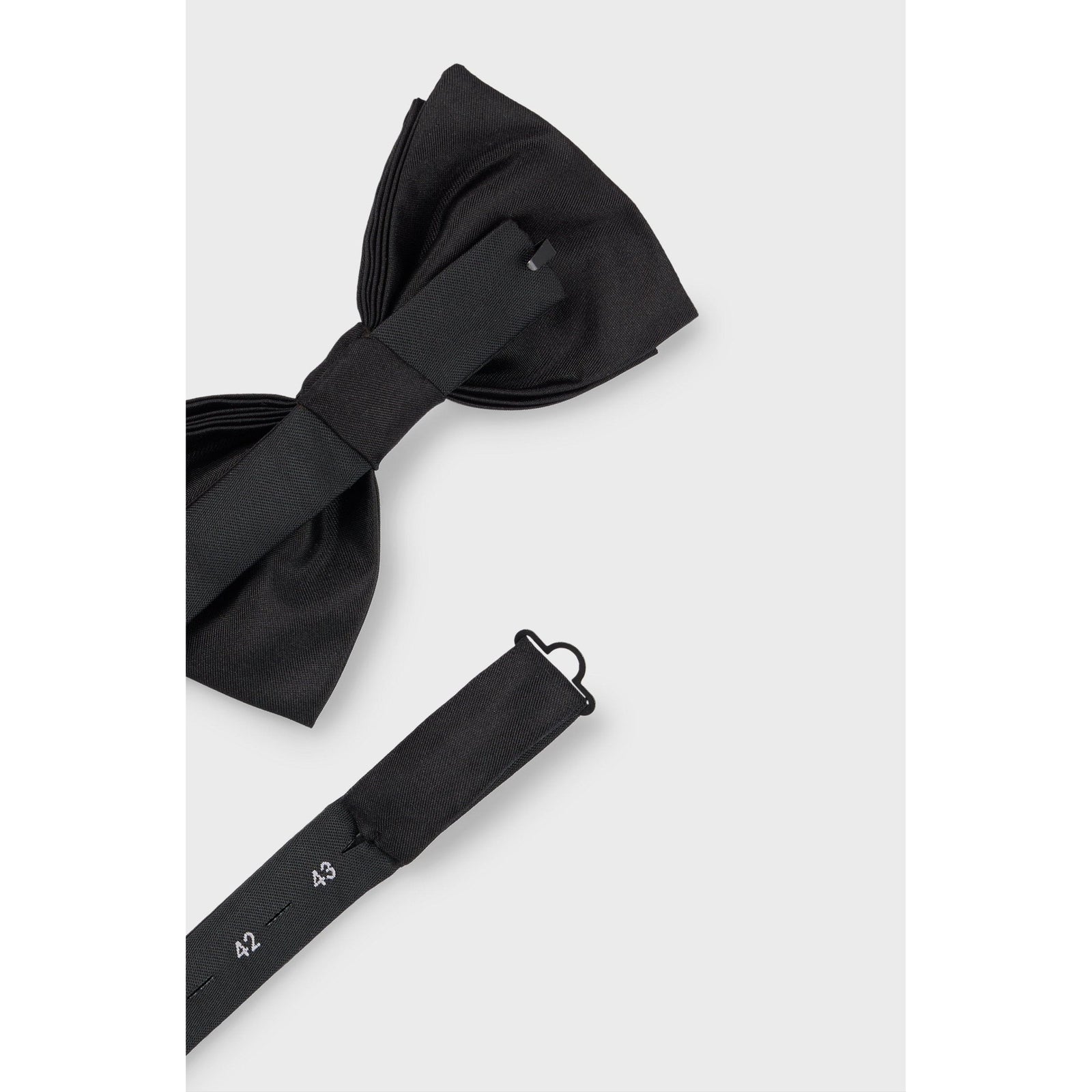 BOSS ITALIAN-MADE BOW TIE IN SILK JACQUARD