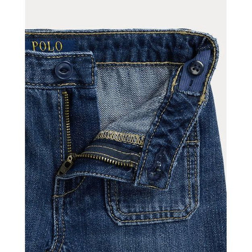 Load image into Gallery viewer, RALPH LAUREN Logo Wide-Leg Jean
