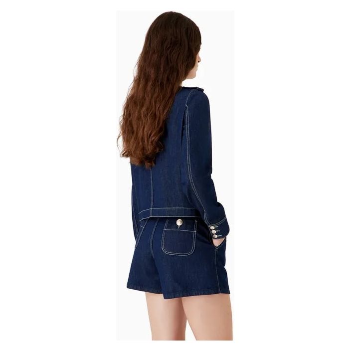 EMPORIO ARMANI RINSE COMFORT DENIM JACKET