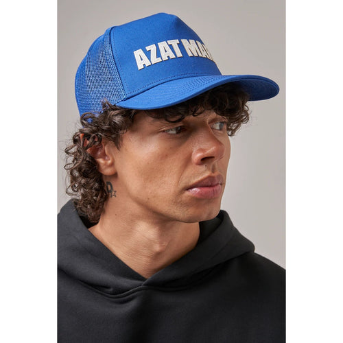 Load image into Gallery viewer, AZAT MARD BLUE IMPACT MESH CAP
