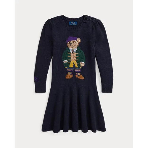 Load image into Gallery viewer, RALPH LAUREN Polo Bear Jumper Dress
