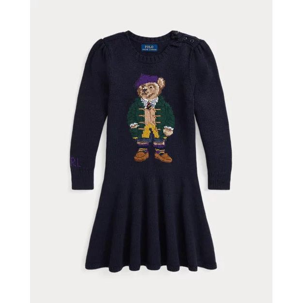 RALPH LAUREN Polo Bear Jumper Dress