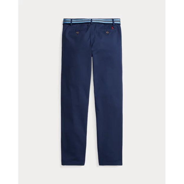 RALPH LAUREN Belted Slim Fit Stretch Twill Trouser