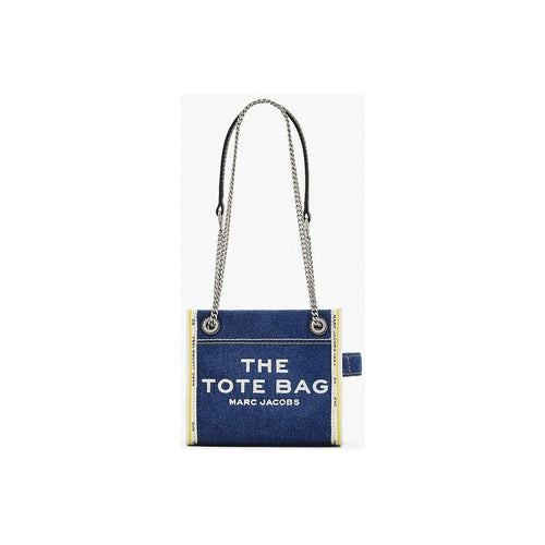 Load image into Gallery viewer, Marc Jacobs THE DENIM
CHAIN CROSSBODY TOTE BAG
