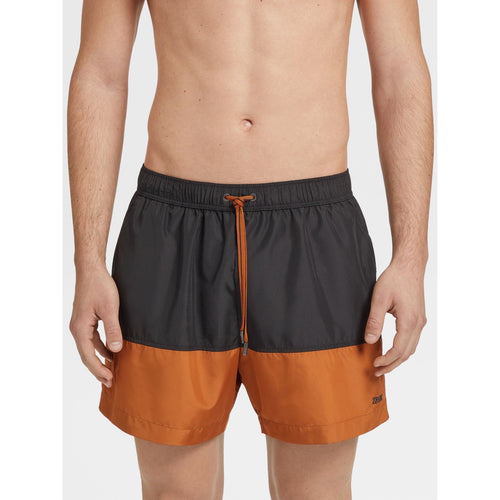 Load image into Gallery viewer, ZEGNA Black Technical Fabric Swim Shorts
