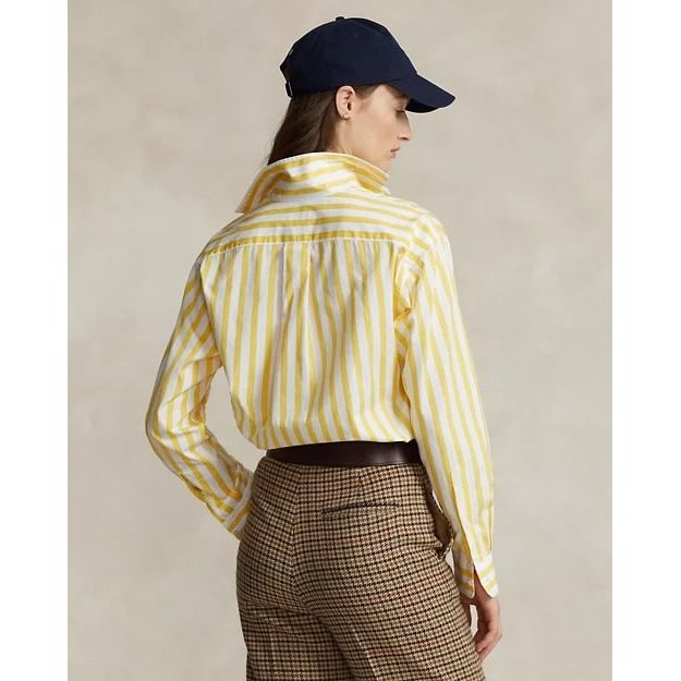 POLO RALPH LAUREN RELAXED FIT STRIPED COTTON SHIRT - Yooto