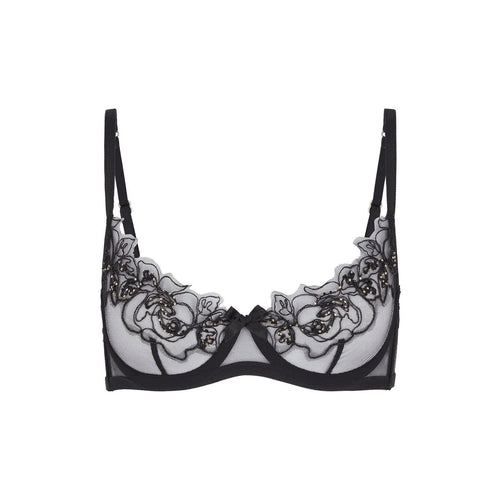 Load image into Gallery viewer, AGENT PROVOCATEUR Lindie Demi Cup Plunge Underwired Bra
